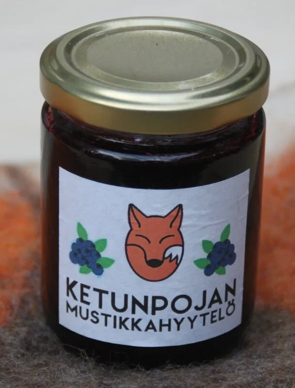 Ketunpojan Mustikkahyytelö tuotekuva