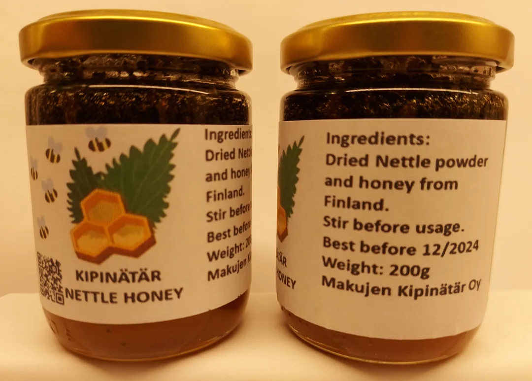 Ketunpojan Nokkoshunaja etiketti