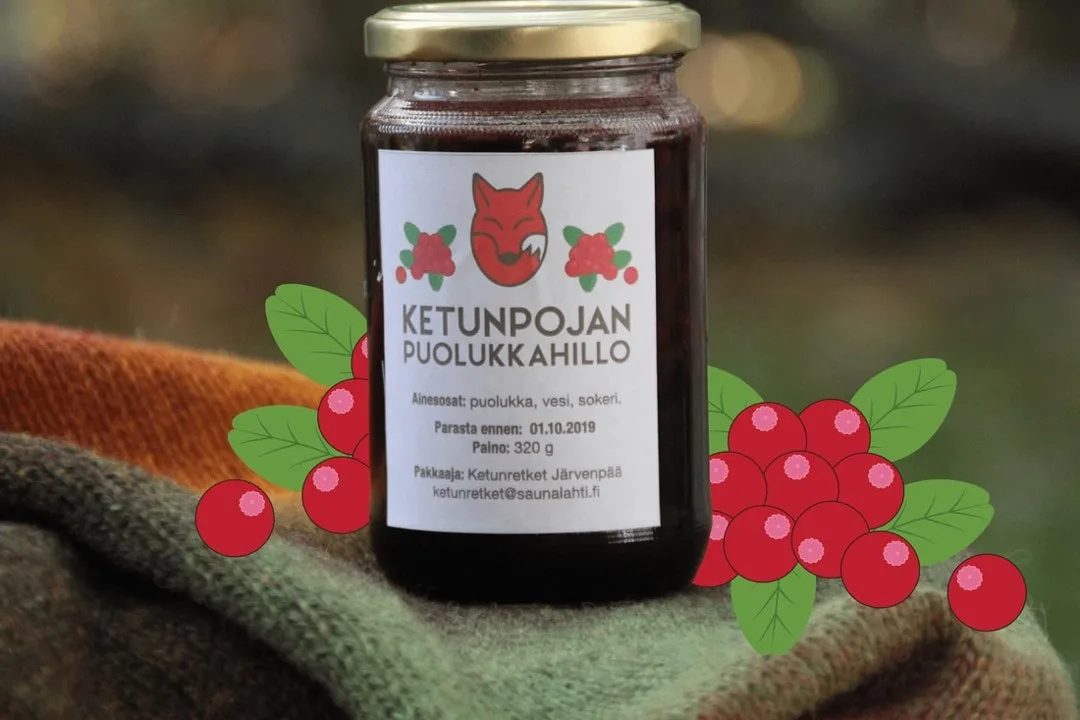 Ketunpojan puolukkahillo